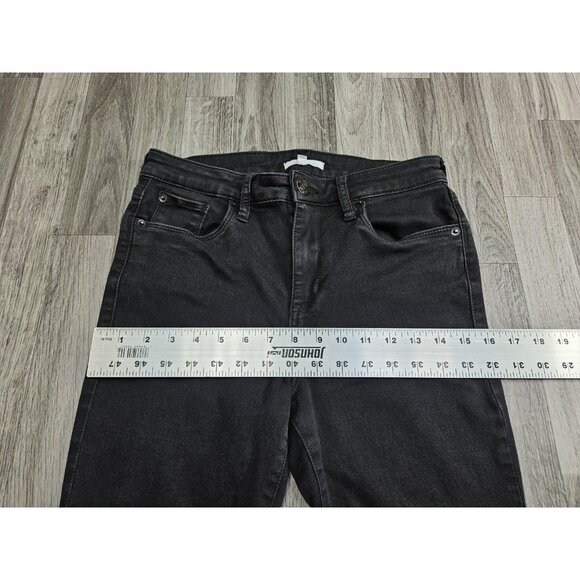 STS Blue Ellie High Rise Jeans Womens 28L Black Skinny Stretch Denim Pants - Picture 9 of 12